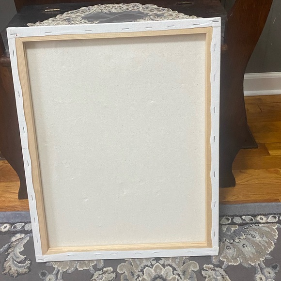 “Prism of the fox” OOAK Handpainted Watercolor on Canvas Forest Fox 16x20 - Picture 3 of 3